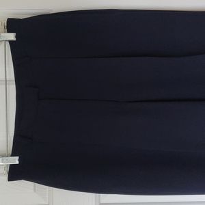 Jones Wear Navy Cuffed Suit Pants